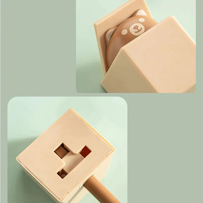 1 PCS Creative Cat Hook Cute Cartoon Animal Cat Mouse Decorative Hook Dormitory Bedroom Door Hangers Hooks Home Wall Decoration