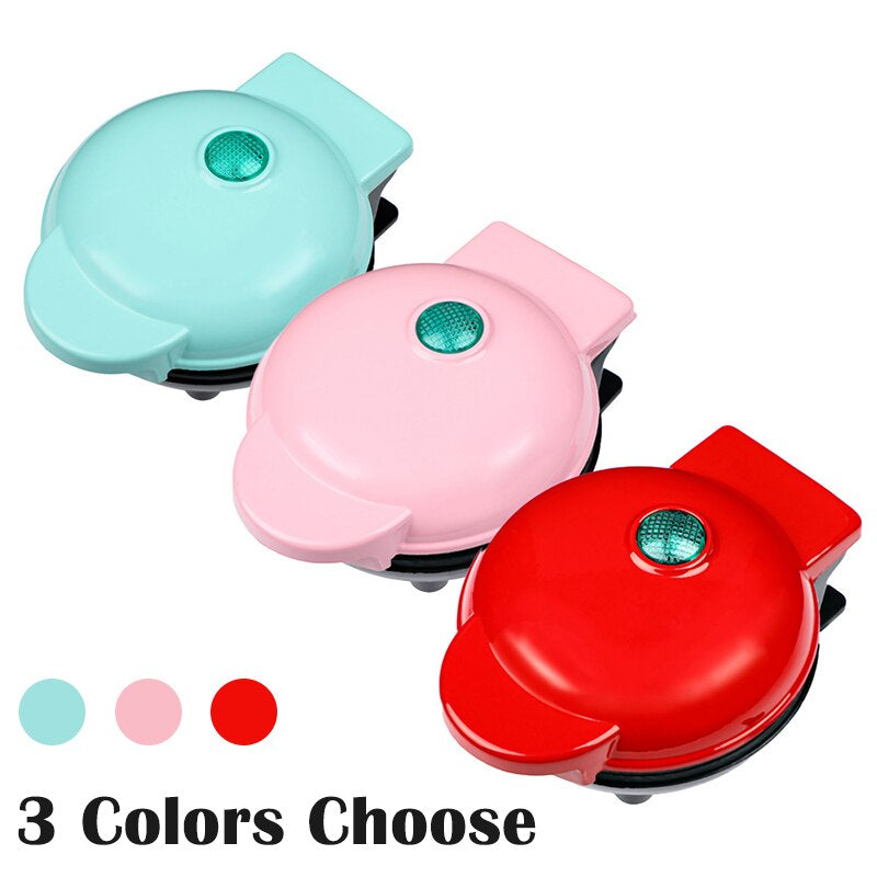 110V&220V Electric Mini Waffles Maker Machine Kitchen Cooking Appliance for Kids Breakfast Dessert Pot Small Fried Eggs