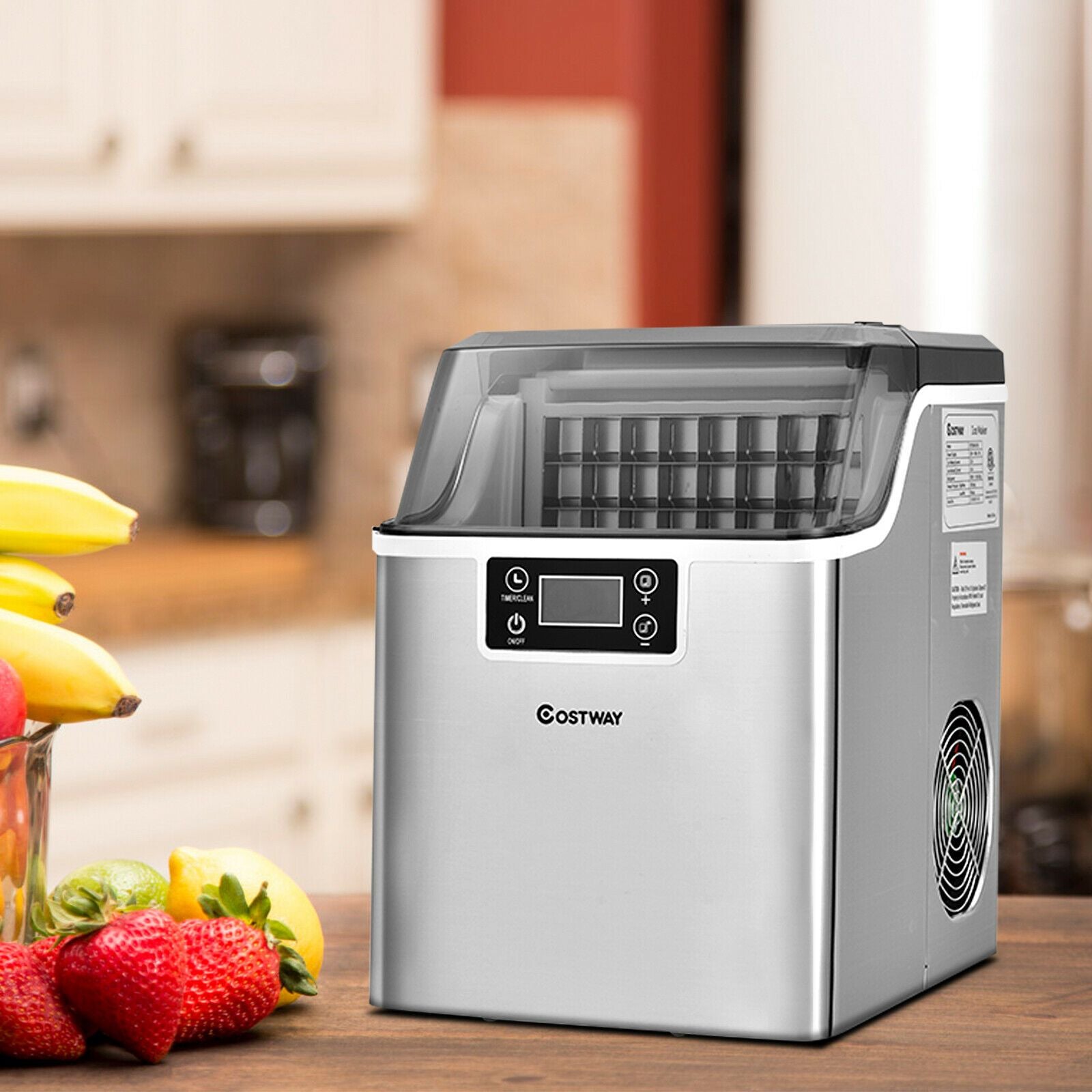 Countertop Portable Ice Cube Maker 18KG / 24H