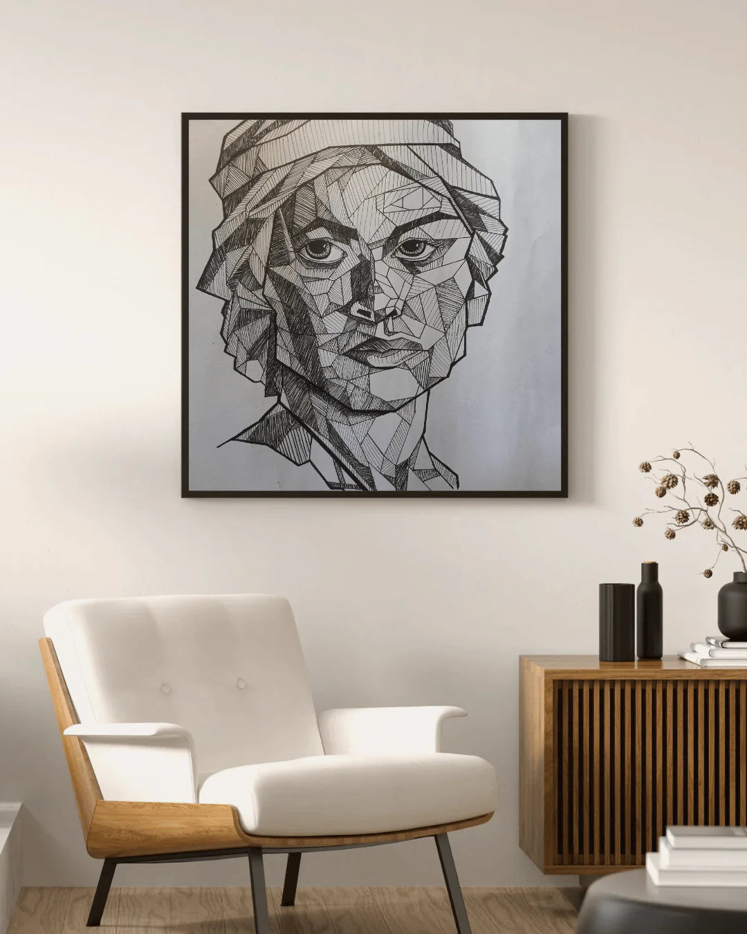 Abstract Expressionism Art Market “Light and Shadow”