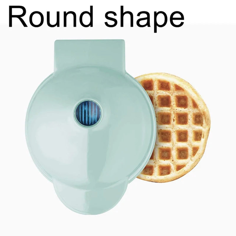 110V&220V Electric Mini Waffles Maker Machine Kitchen Cooking Appliance for Kids Breakfast Dessert Pot Small Fried Eggs