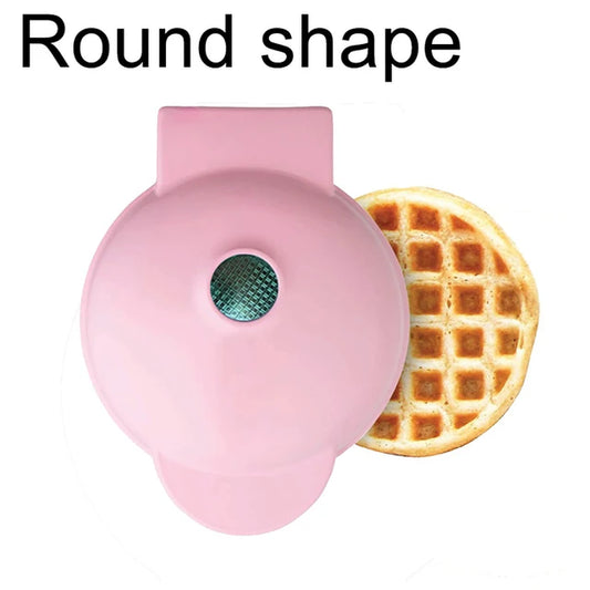 110V&220V Electric Mini Waffles Maker Machine Kitchen Cooking Appliance for Kids Breakfast Dessert Pot Small Fried Eggs