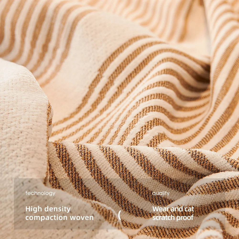 Nordic Tassel Throw Blanket Single Full Four Season Sofa Cover Dust Anti-Cat Scratch Protection Cover Sofa Blanket