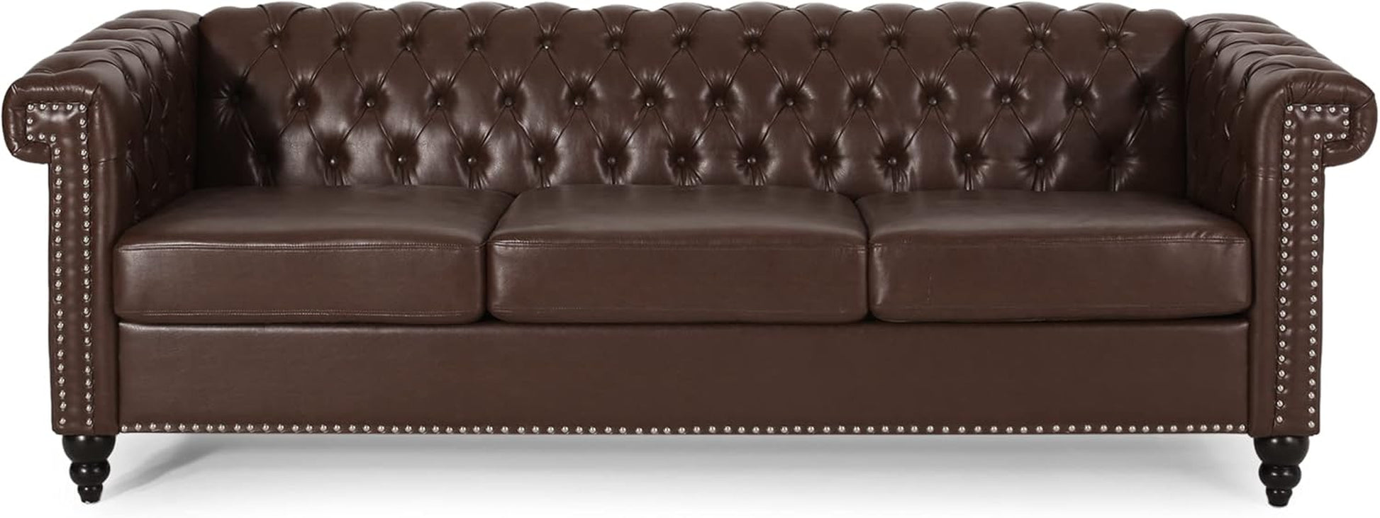 Parkhurst Sofas, Dark Brown