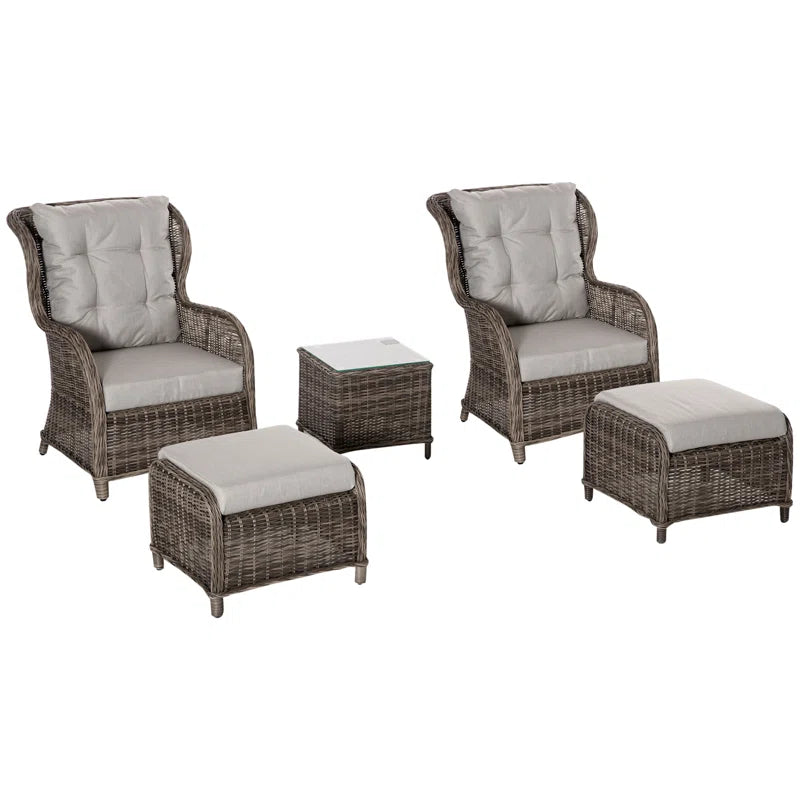 Lowden Rattan Sofa Set