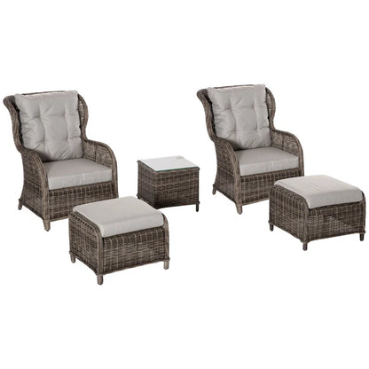 Lowden Rattan Sofa Set