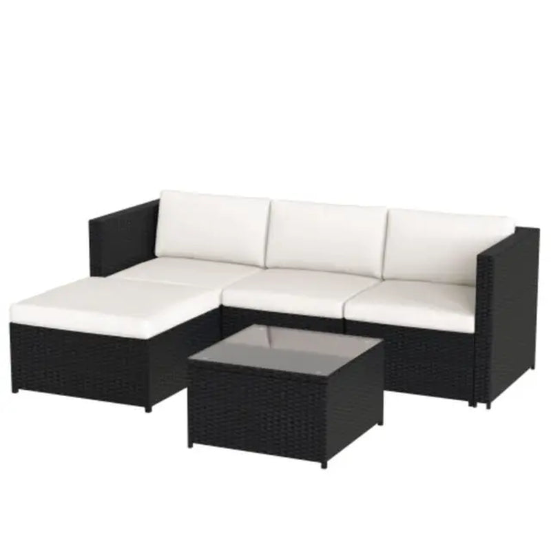 Garden Corner Sofa Rattan Garden Furniture Patio Set Garden Entertaining Set Garden Rattan Furniture Lounge Set