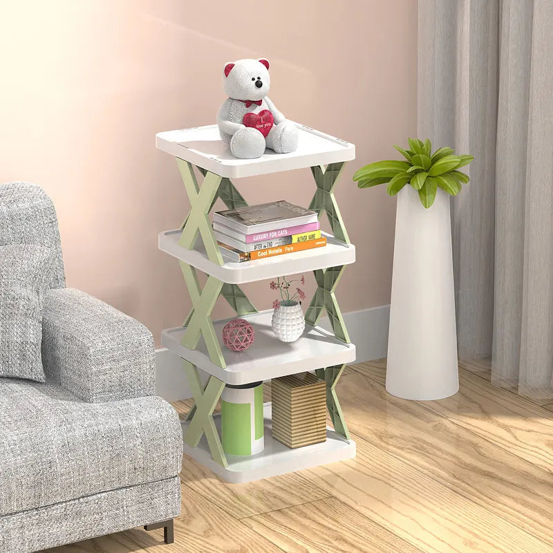 New Arrival Stackable Shoe Rack Multi-Layer Storage Shoes Shelf Box Plastic Space Saving Cabinet Shoes Organizer for Entry