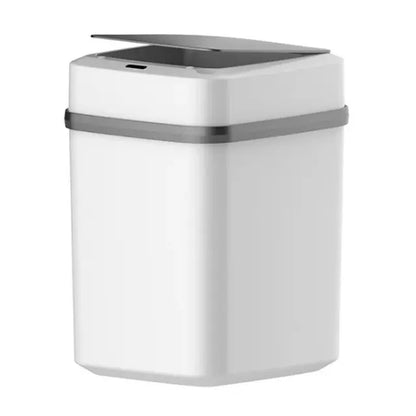 Kitchen Trash Bin 13L Bathroom Touch Trash Can in the Toilet Smart Garbage Bucket Waste Bins Dustbin Smart Trash Can Kitchen