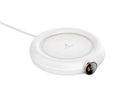 USB Coffee Cup Warm Heating Pad DC 5V Constant Temperature Coaster 3 Gear Digital Display Adjustment Timing Heater for Milk Tea