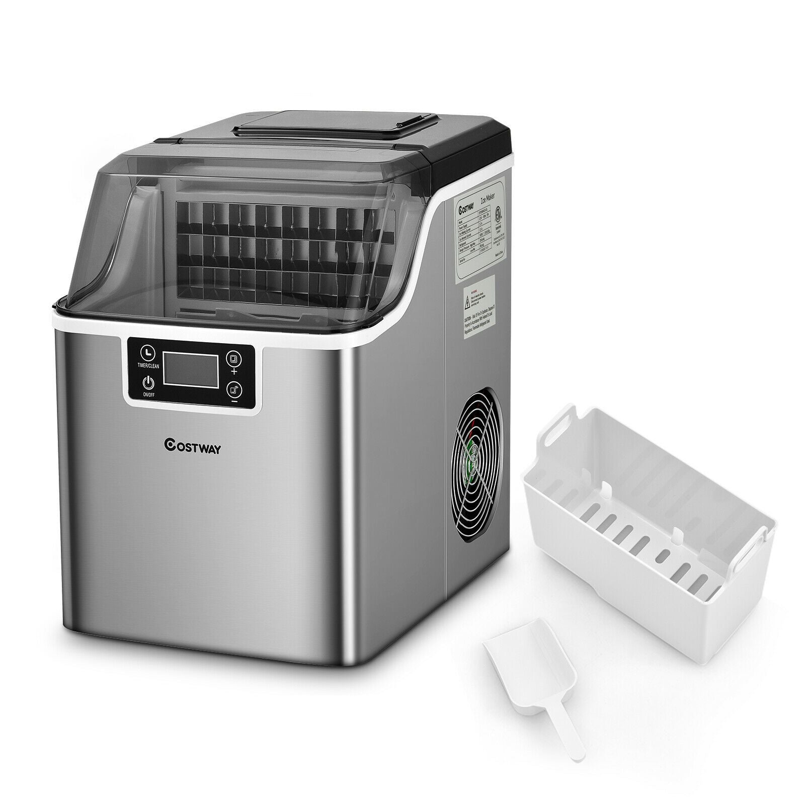 Countertop Portable Ice Cube Maker 18KG / 24H