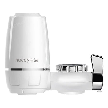 Faucet Water Purifier with Washable Ceramic Filter Cartridge Tap Water Filter for Household Kitchen Faucet Percolator