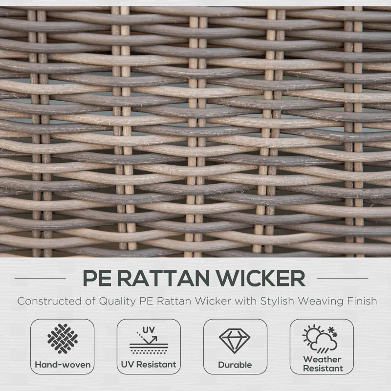 Lowden Rattan Sofa Set