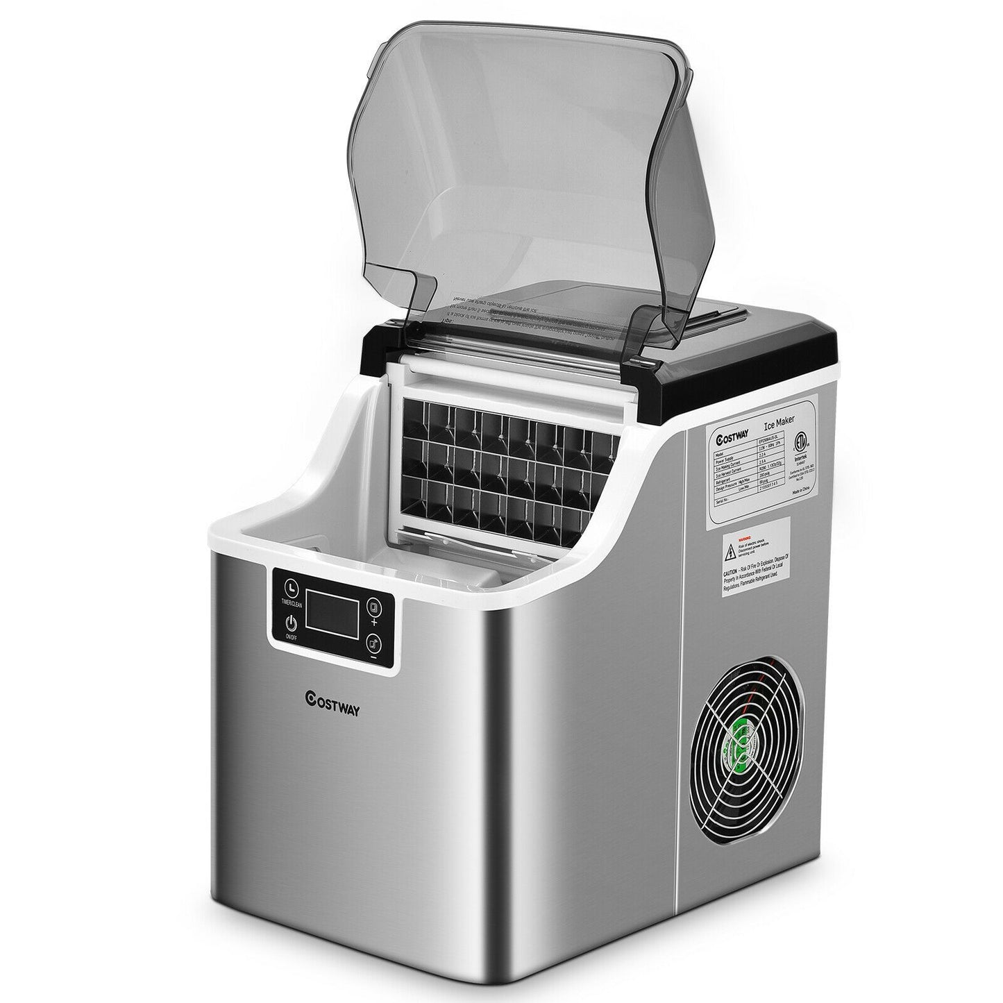 Countertop Portable Ice Cube Maker 18KG / 24H
