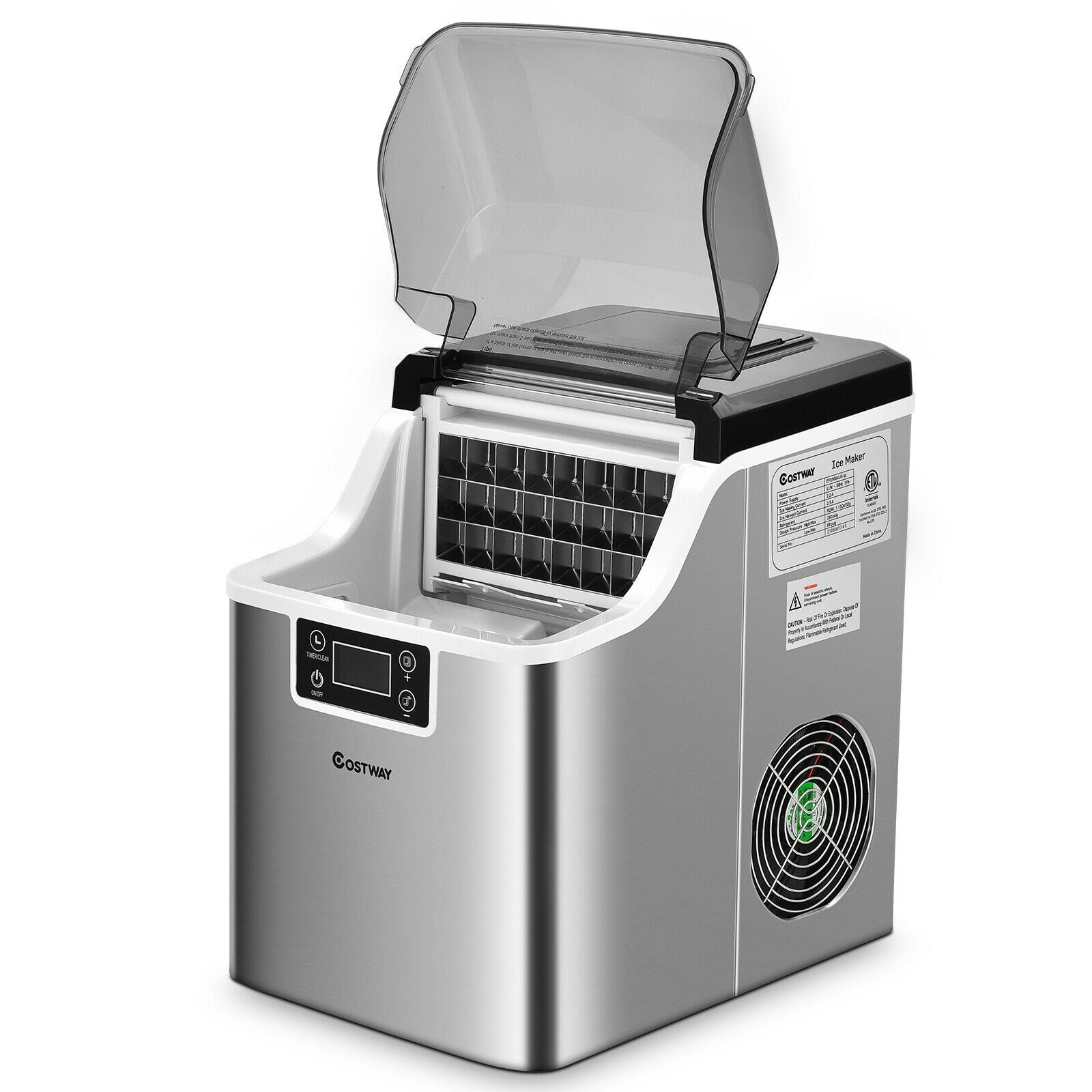 Countertop Portable Ice Cube Maker 18KG / 24H