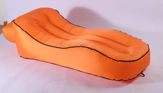 200Kg Loading Inflatable Sofa Nylon Single Layer Fast Inflatable Sofa Outdoor Camping Inflatable Bed Camping Bed