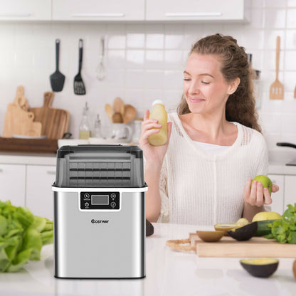 Countertop Portable Ice Cube Maker 18KG / 24H